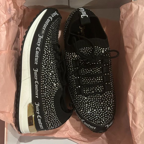 Juicy couture bling sneakers/rhinestones/showstopper - Picture 7 of 8